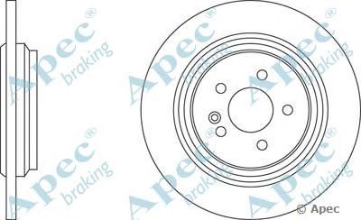 APEC BRAKING dsk2020 -  Тормозной диск